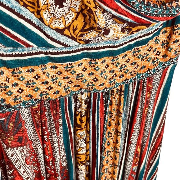Maeve x Anthropologie | Tamera Boho Wrap Midi Dress Multicolor Size S | EUC - Picture 8 of 14